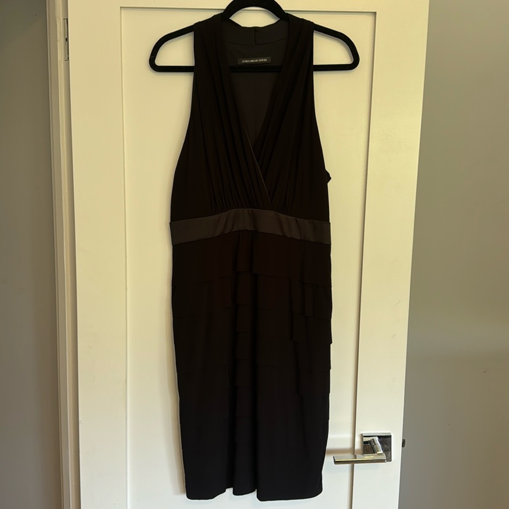 Black Jones Wear Evening Dress Size 16
